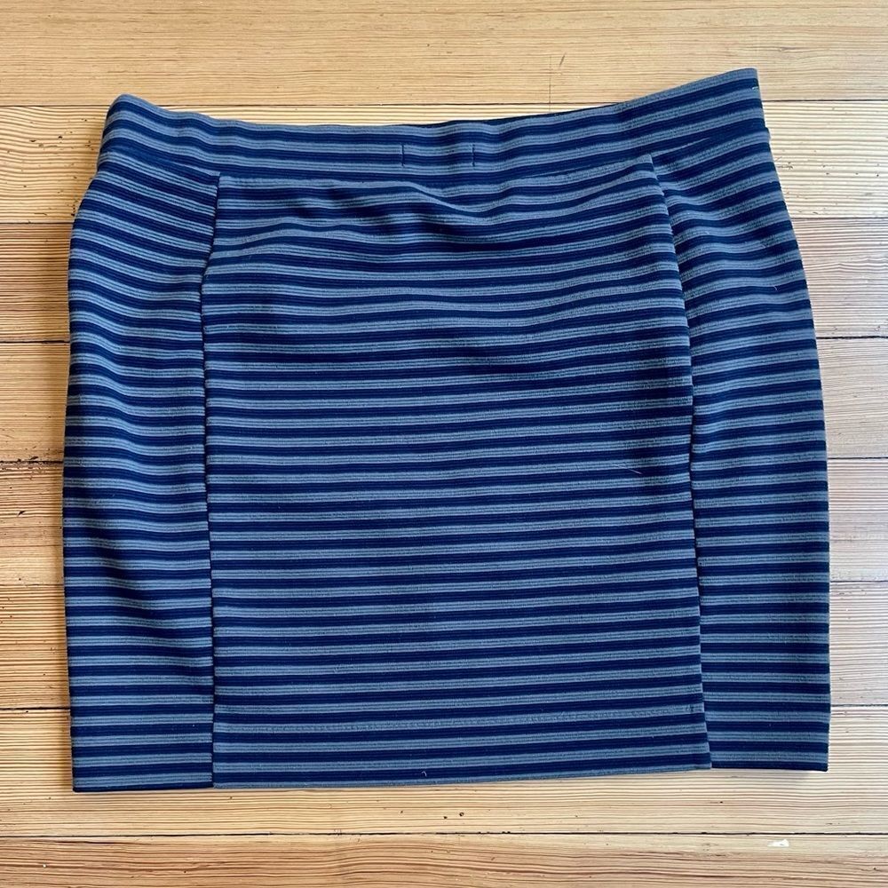 Madewell ridgestripe pencil mini skirt. Size XL. - Picture 6 of 12